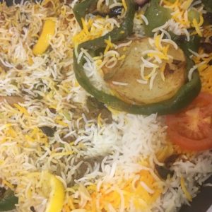 Lamb biryani